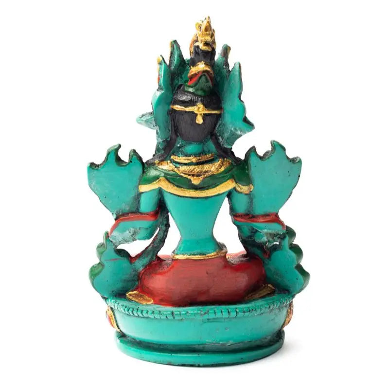 Estátua de Tara verde - 15 cm