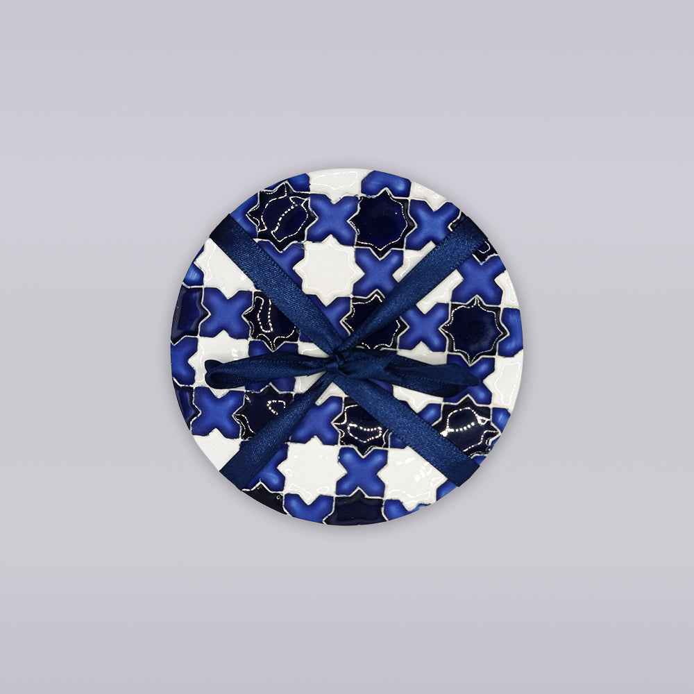 Évora Star Azulejo Coaster