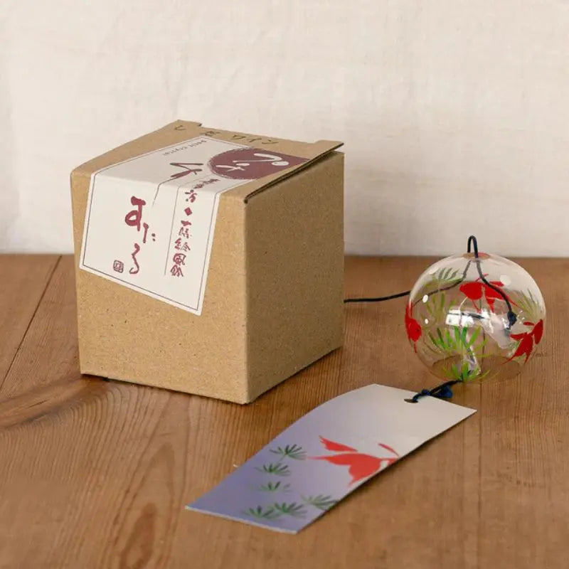 Sino japonês de cristal Furin - Kingyo