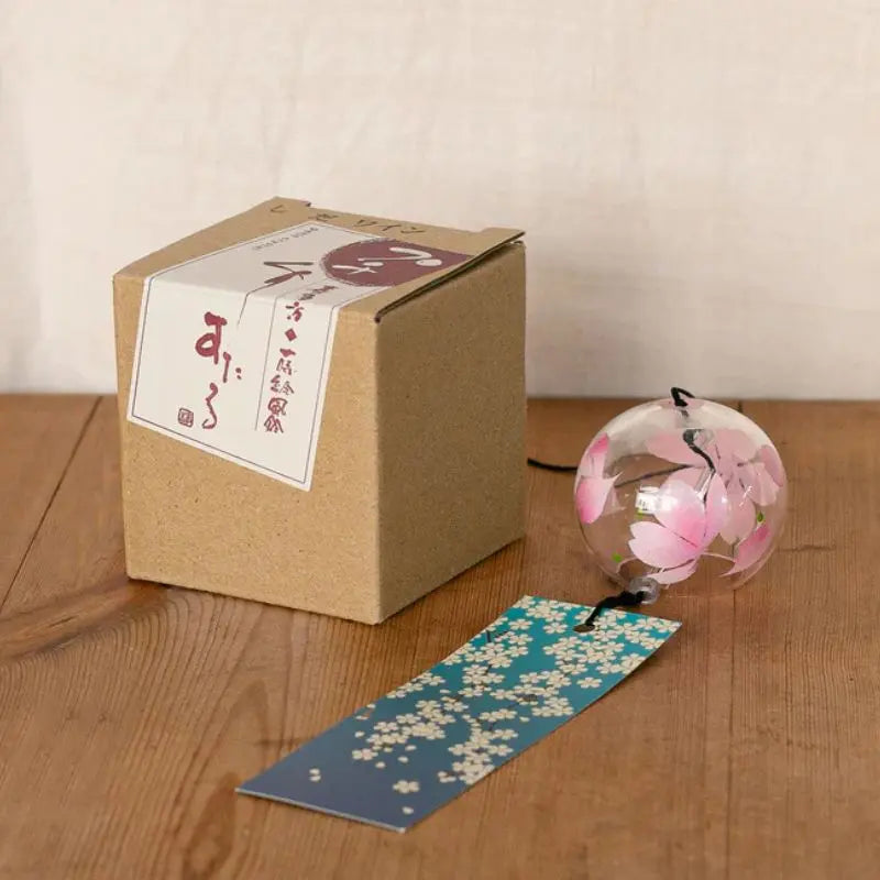 Sino japonês de cristal Furin - Sakura