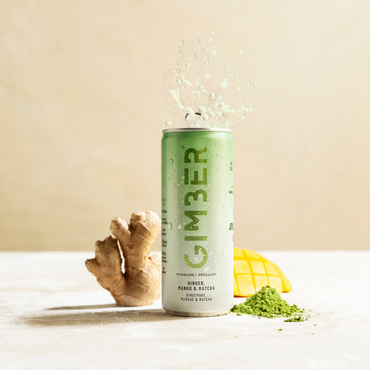 Gimber Mango E Matcha - Lata 250ml