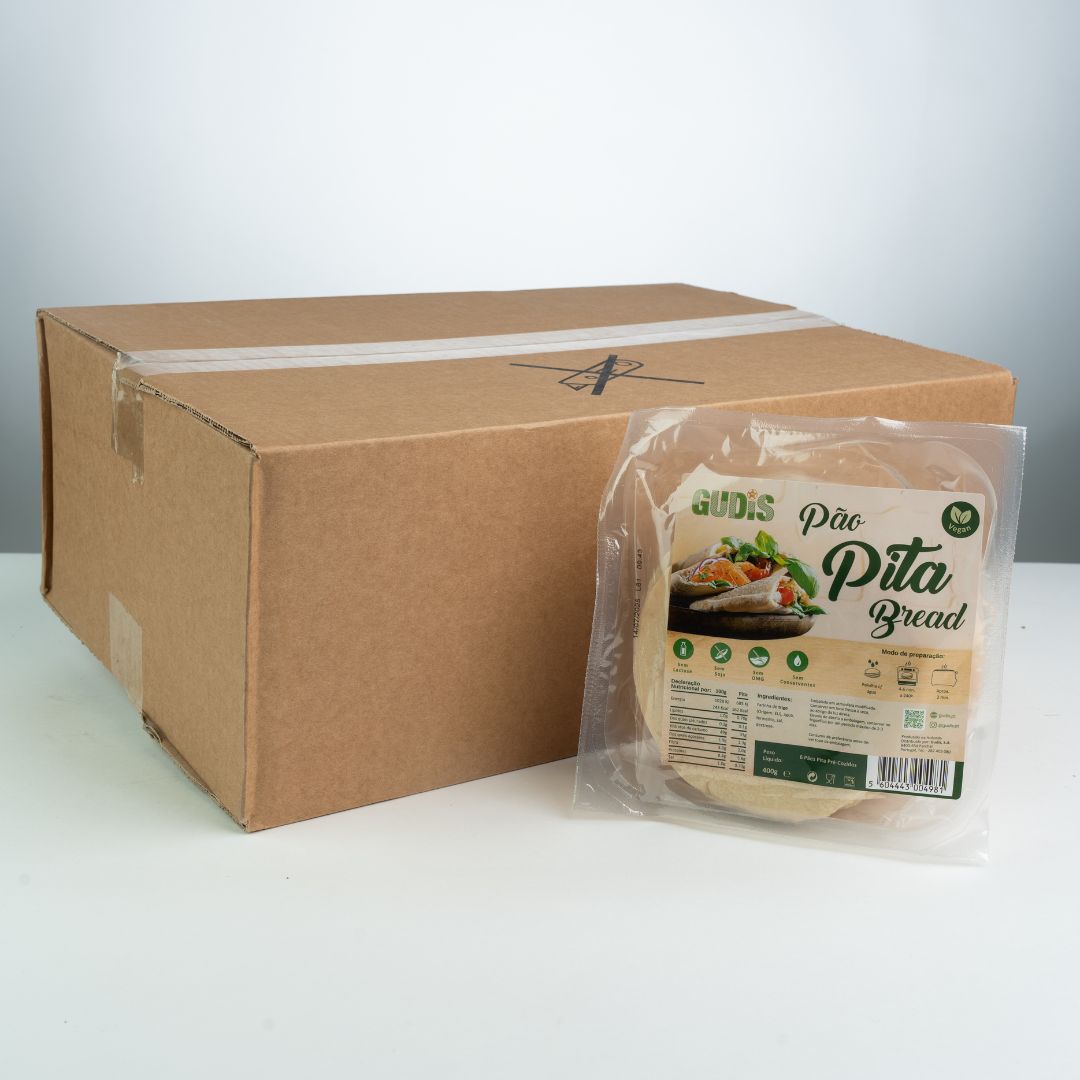 Pão Pita Vegan s/ Lactose 400g