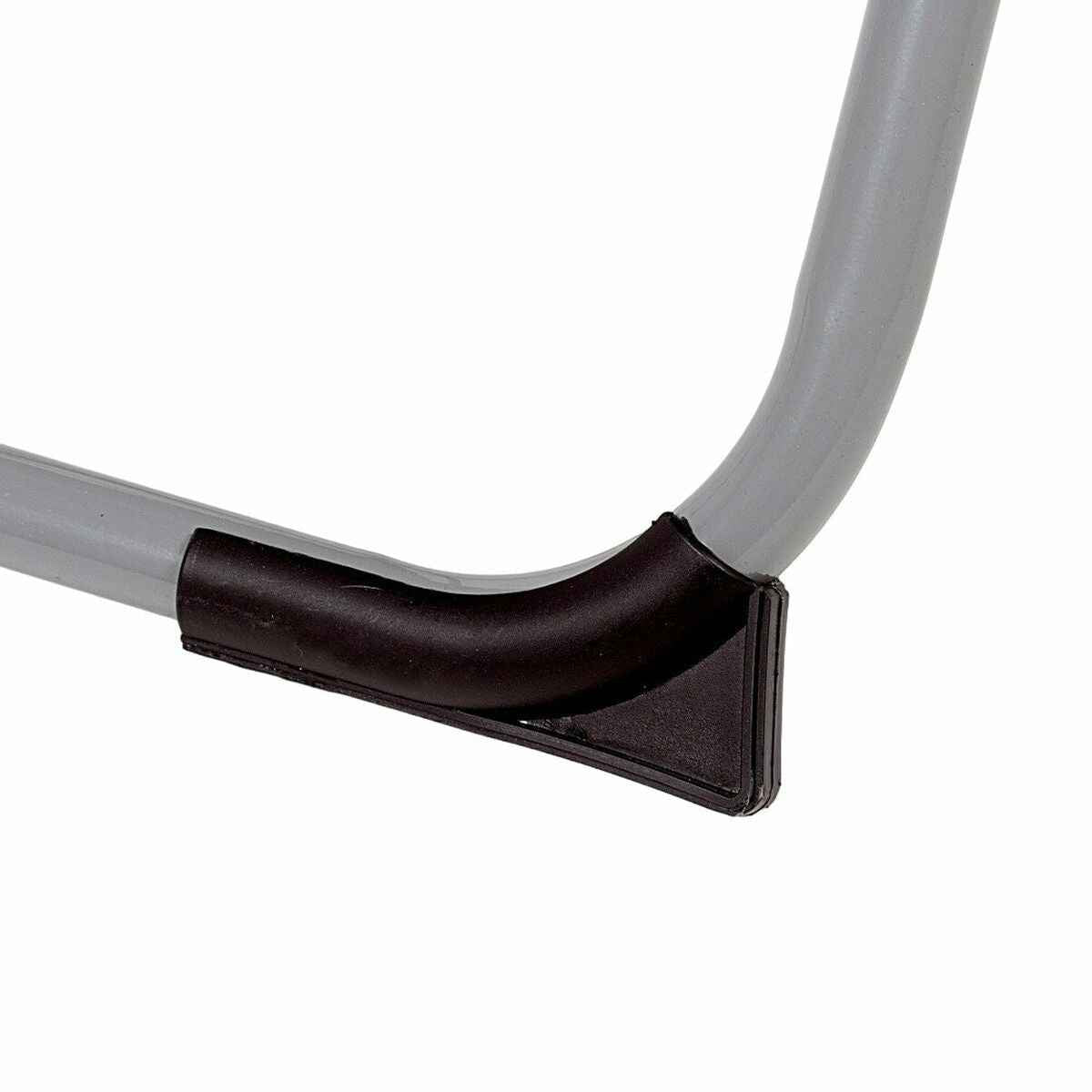 Espreguiçadeira reclinável Aktive Poliéster 600D Aço Preto 177 x 47 x 34 cm