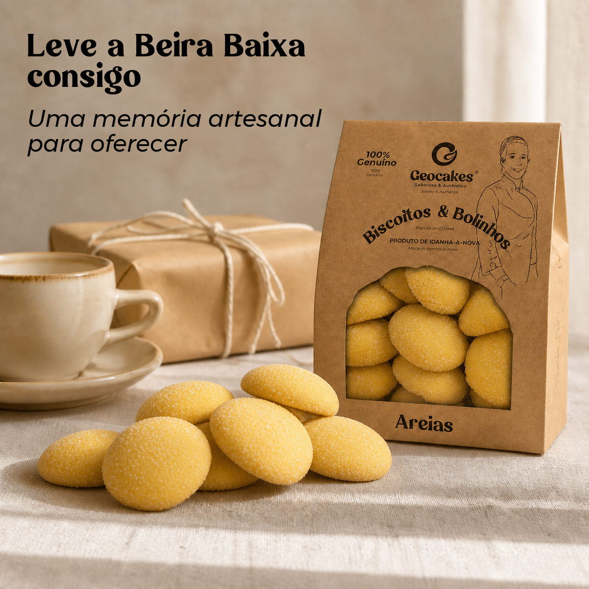 Biscoitos Areias Artesanais da Beira Baixa