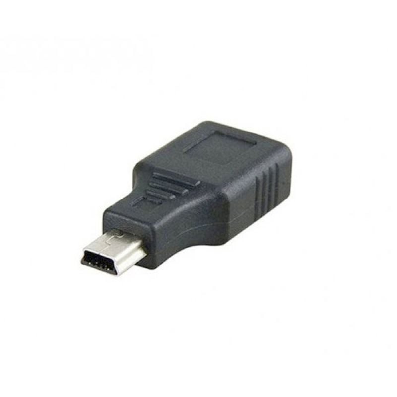 3GO Ausb-miniusb / Adaptador Miniusb Macho - USB Fêmea