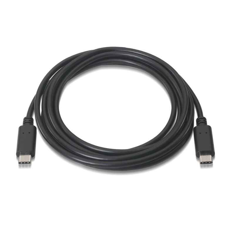 Cabo USB 2.0 Tipo C Aisens A107-0057 / Cabo USB Tipo C - Cabo USB Tipo C / Até 9W / 625mbps / 2m /…
