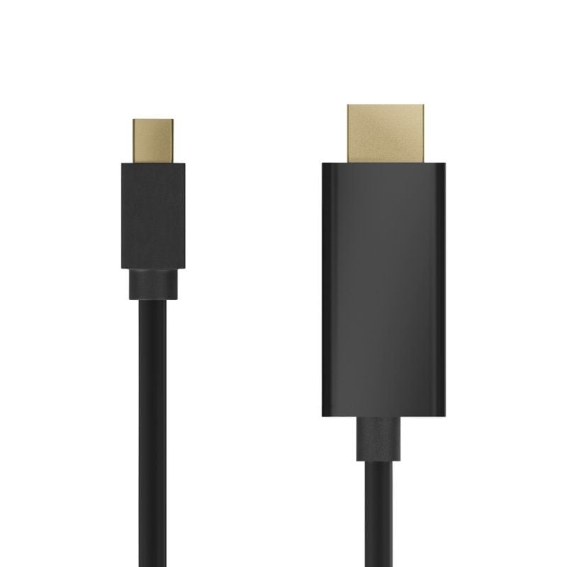 Cabo Conversor Aisens A125-0458 / Mini Displayport Macho - HDMI Macho / Até 5W / 2300mbps / 3m / Pr…