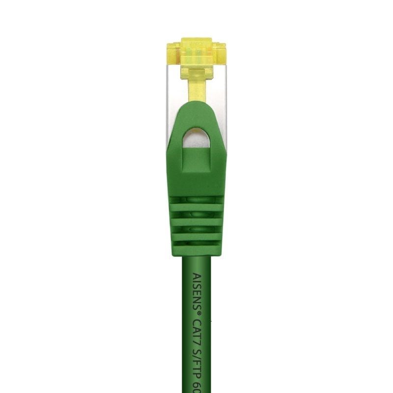 Cabo de Rede RJ45 SFTP Aisens A146-0482 Cat.7 / 1m / Verde