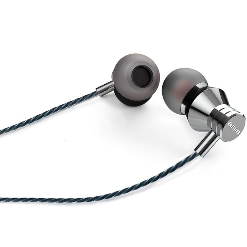 Aiwa Estm-50usb-c / SL / Auscultadores Intra-auriculares / com Microfone / USB Type-c / Prateado