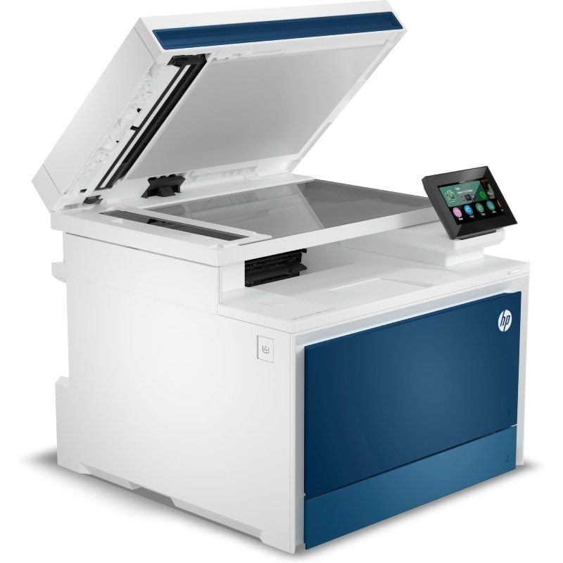 HP Laserjet Pro 4302fdn Multifunções Laser a Cores Fax / Duplex / ADF / Branco e Azul