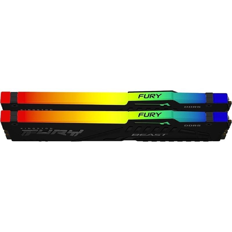 Memória RAM Kingston FURY Beast RGB 2 X 16GB / DDR5 / 5600mhz / 1.25v / CL36 / DIMM