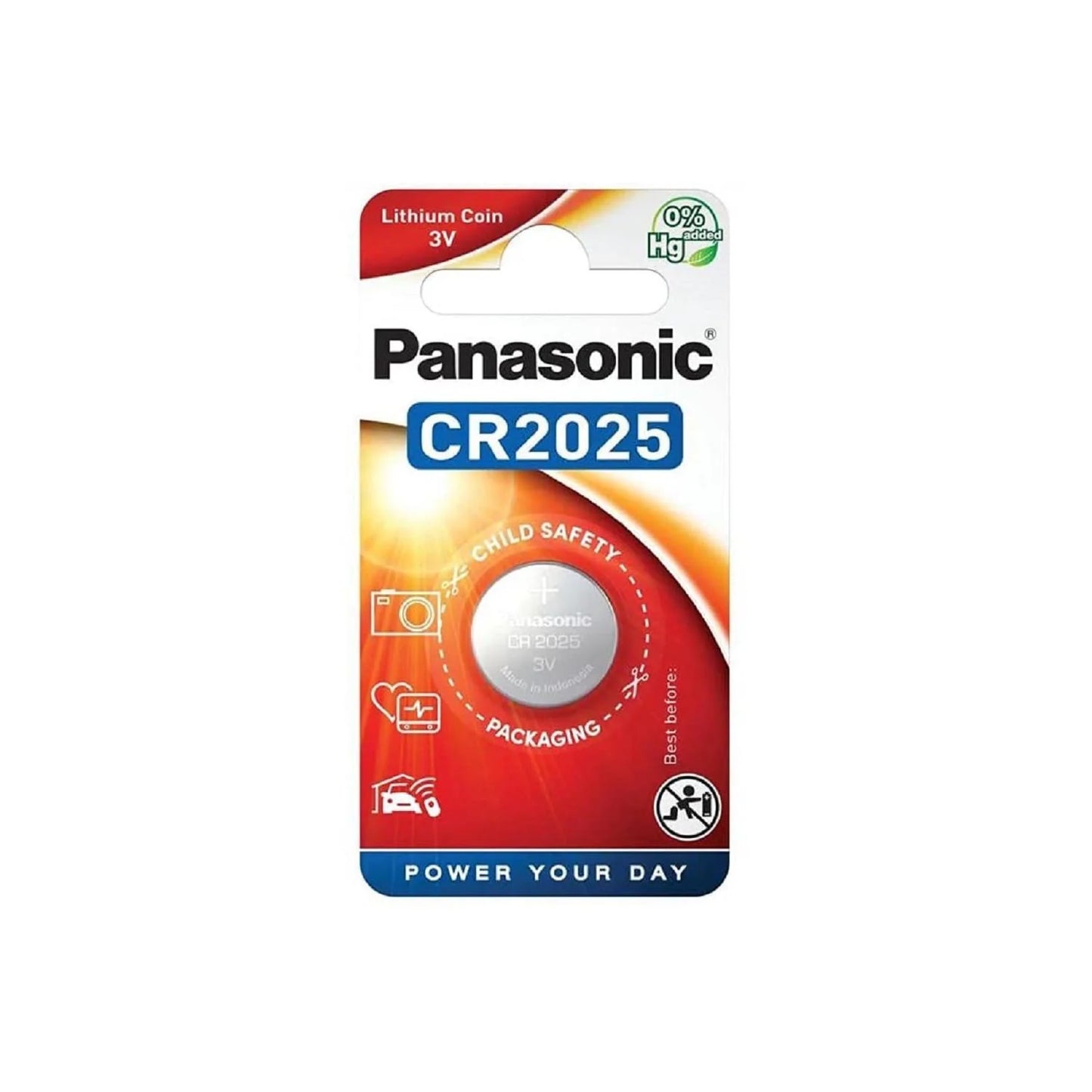 Pilha Panasonic CR2025