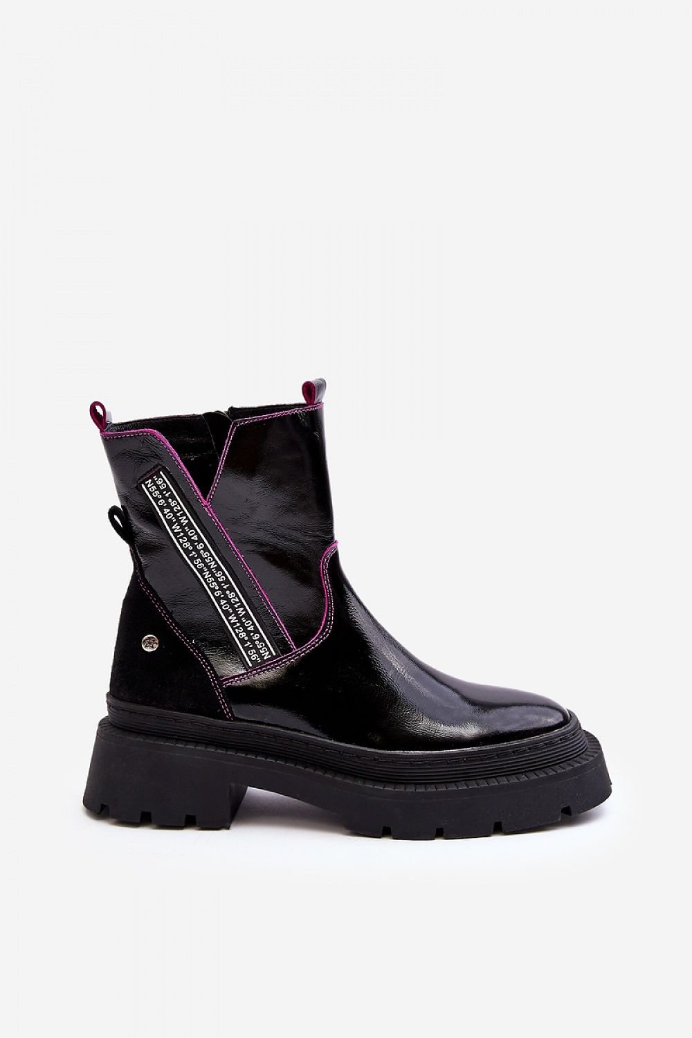 Heeled low shoes model 190707