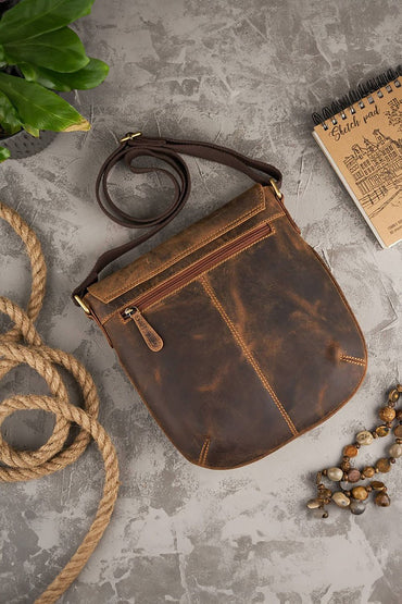 Natural leather bag model 191537