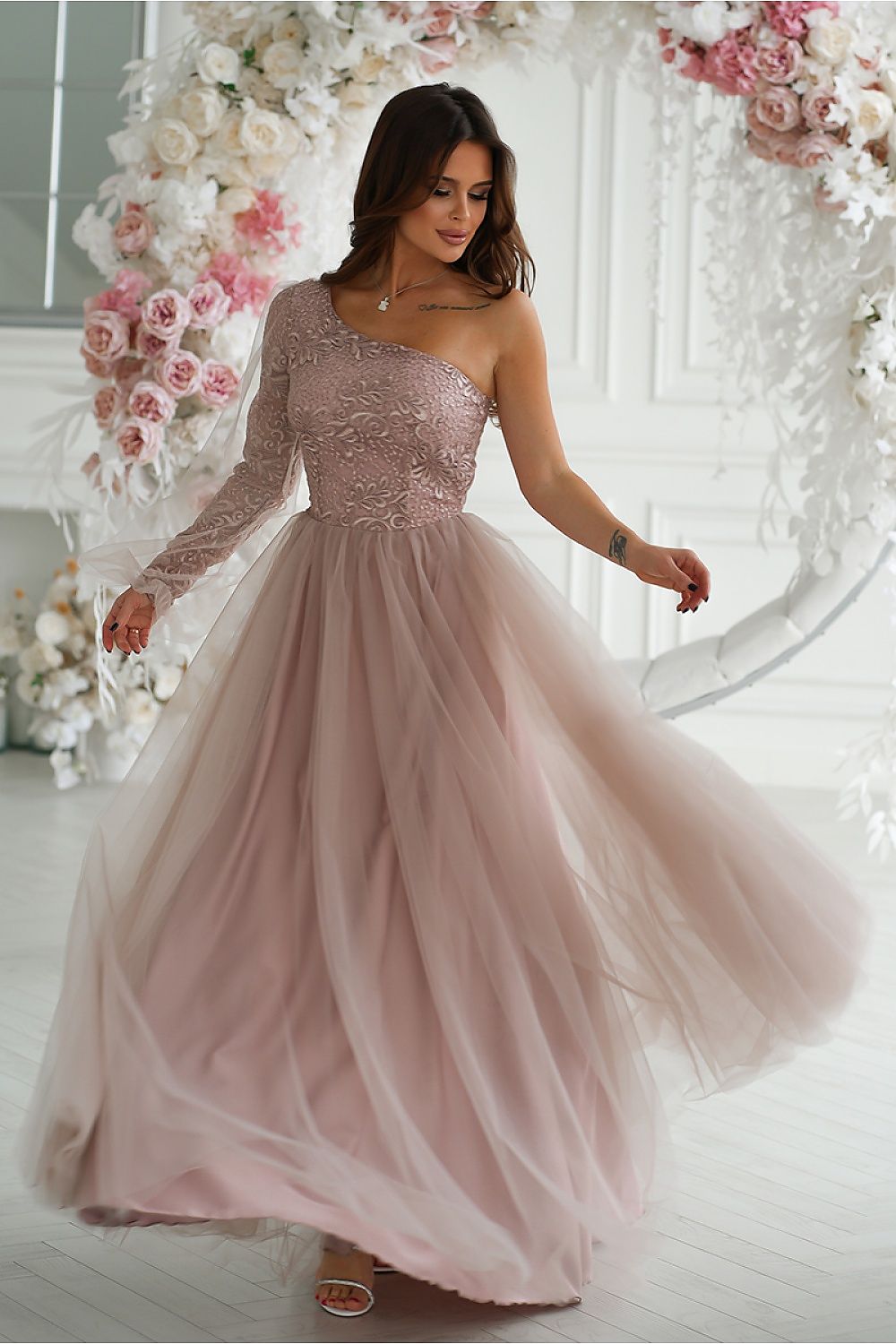 Long dress model 192637