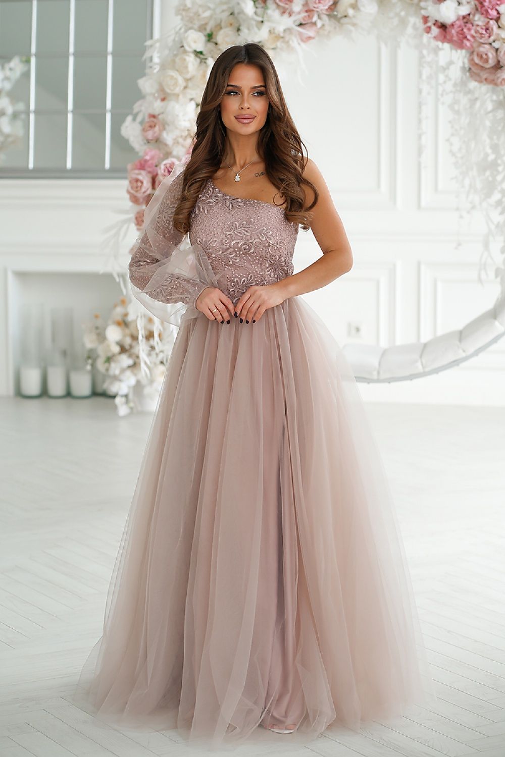Long dress model 192637