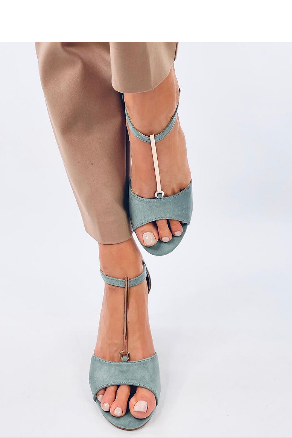 Heel sandals model 192791