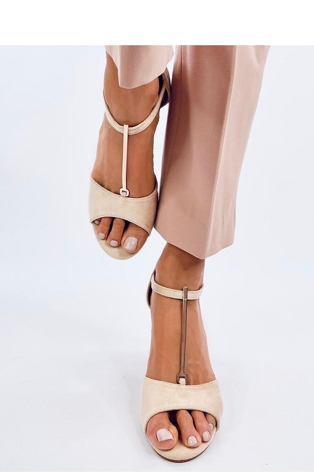 Heel sandals model 192792