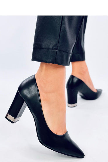 Block heel pumps model 193880