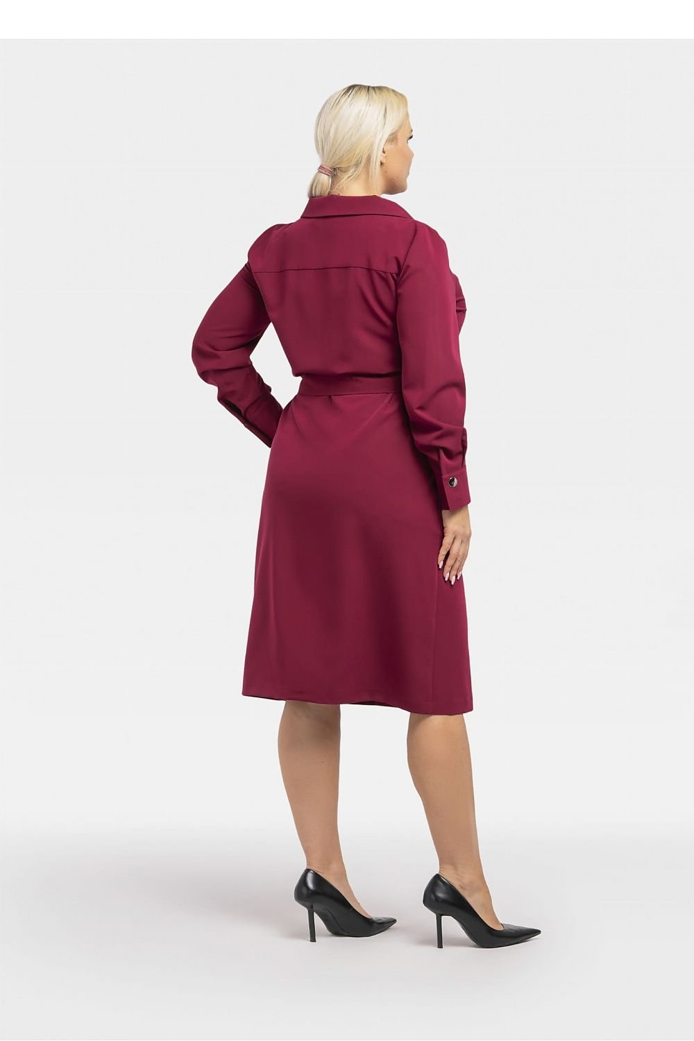 Plus size dress model 193902