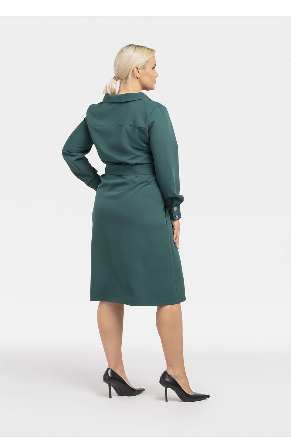 Plus size dress model 193903