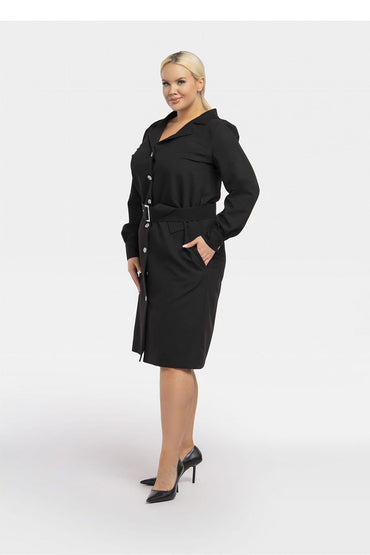 Plus size dress model 193905