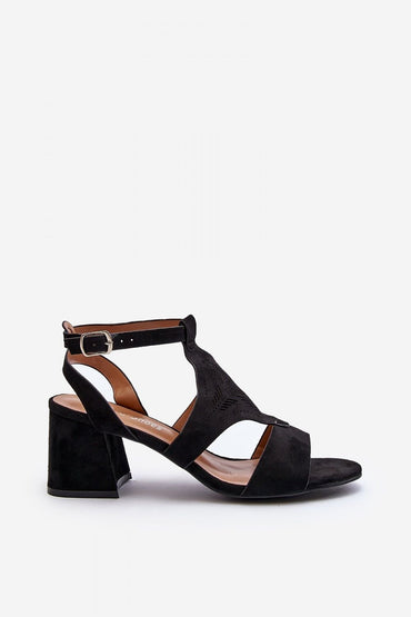 Heel sandals model 194488