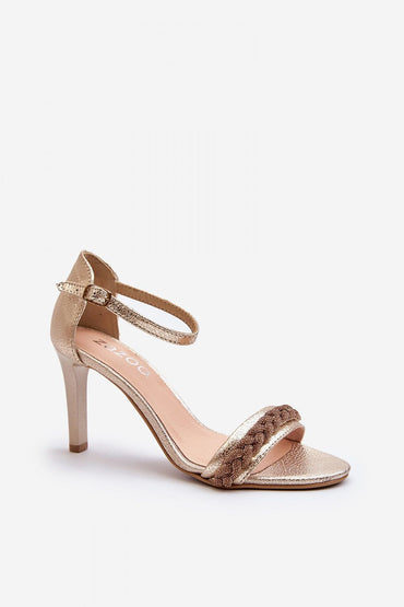 Heel sandals model 194688