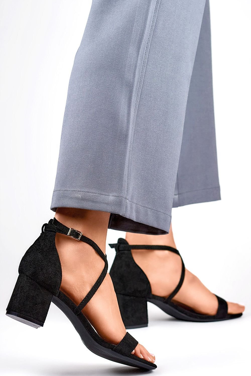 Heel sandals model 194869