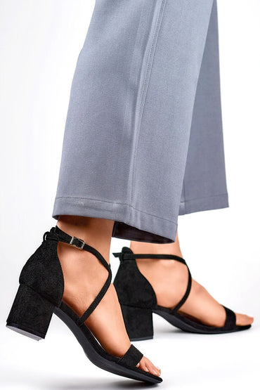 Heel sandals model 194869