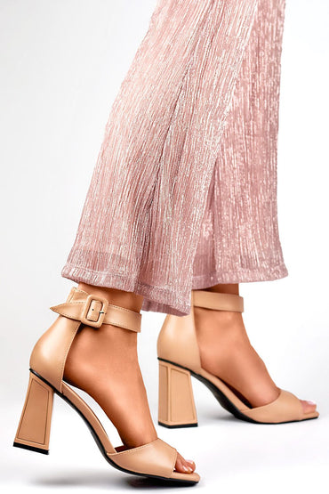 Heel sandals model 194882