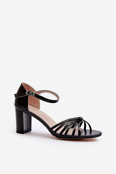 Heel sandals model 194972