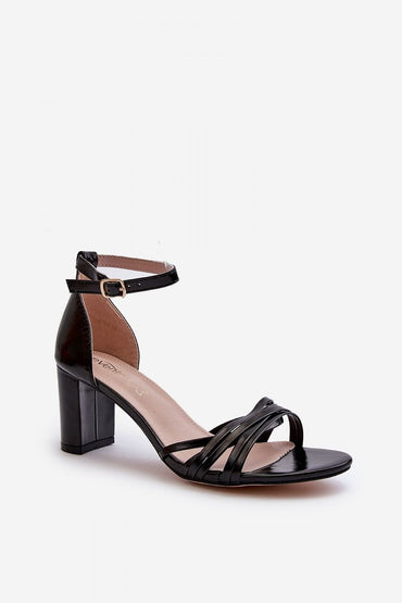 Heel sandals model 194992