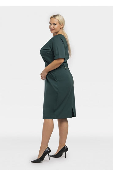 Plus size dress model 195023