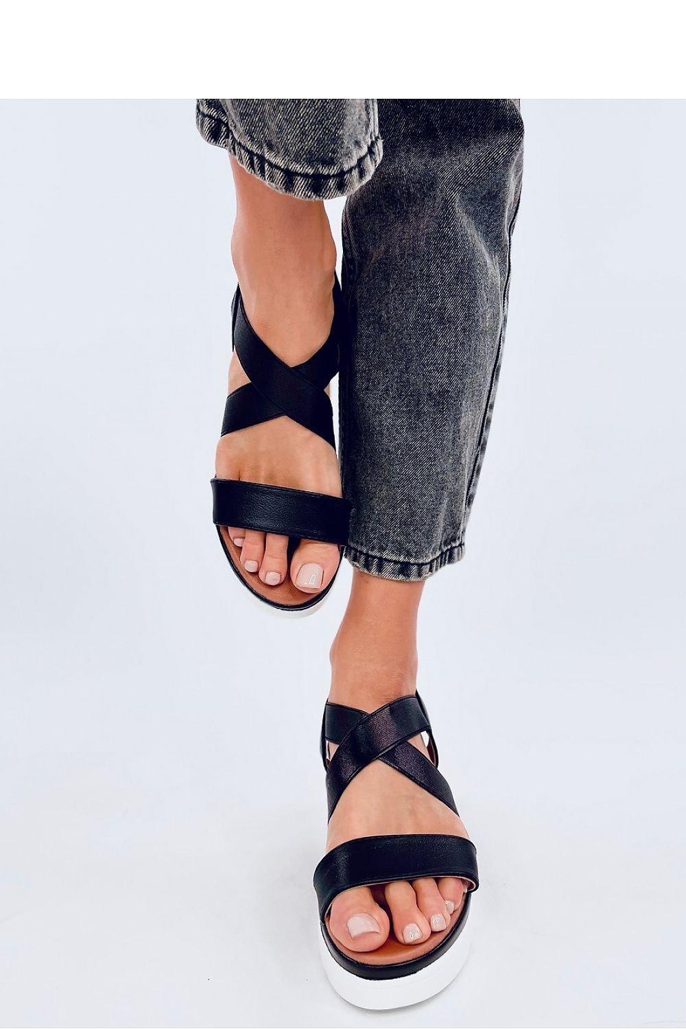 Heel sandals model 195139