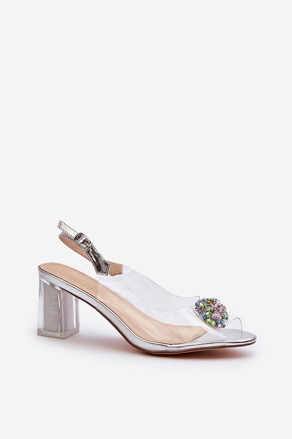 Heel sandals model 195424