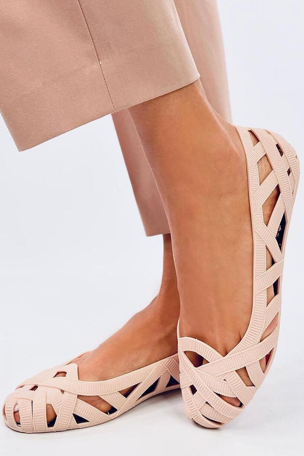 Rubber ballet flats model 195531 Inello - Lojahub