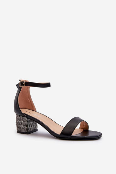 Heel sandals model 195742
