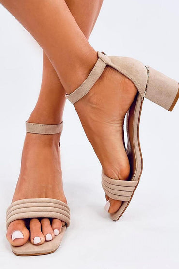Heel sandals model 196076