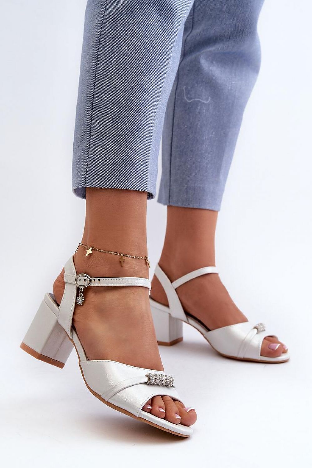 Heel sandals model 196330