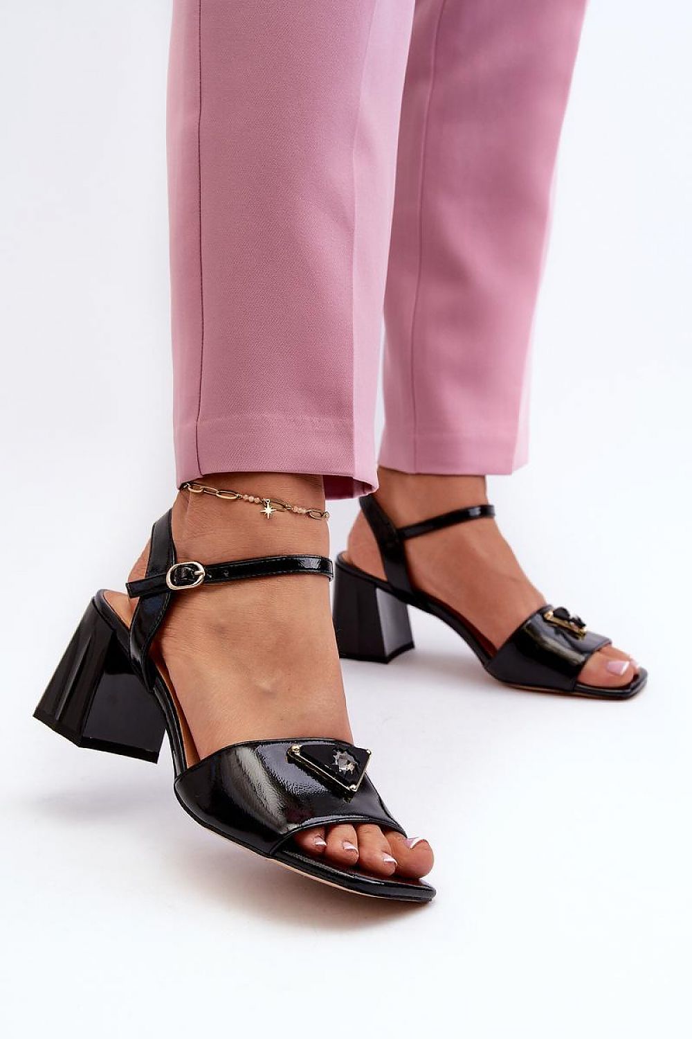 Heel sandals model 196645
