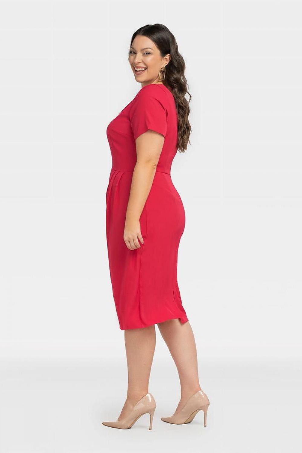 Plus size dress model 196866