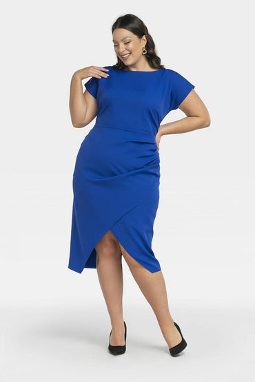 Plus size dress model 196875