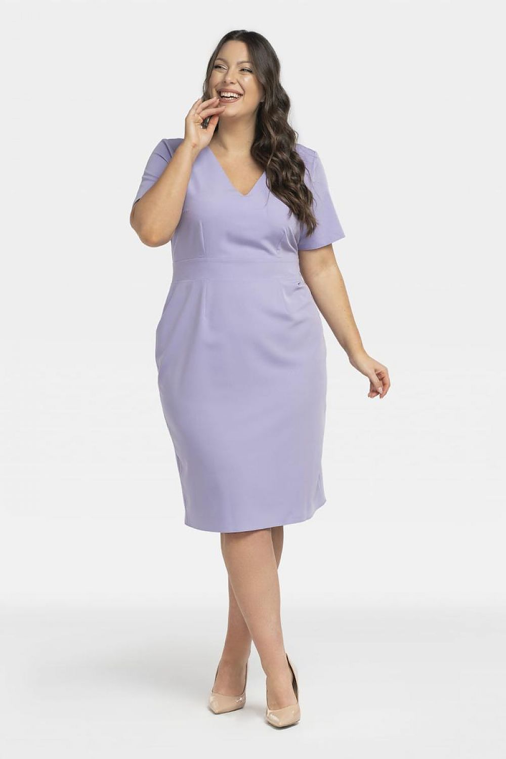 Plus size dress model 196881