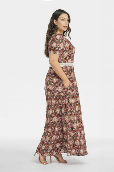 Plus size dress model 196882