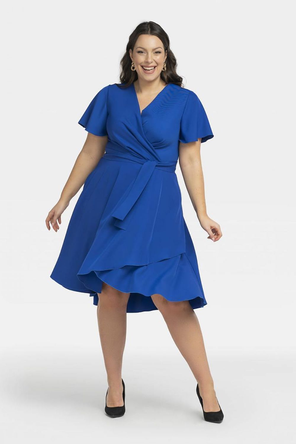 Plus size dress model 196887