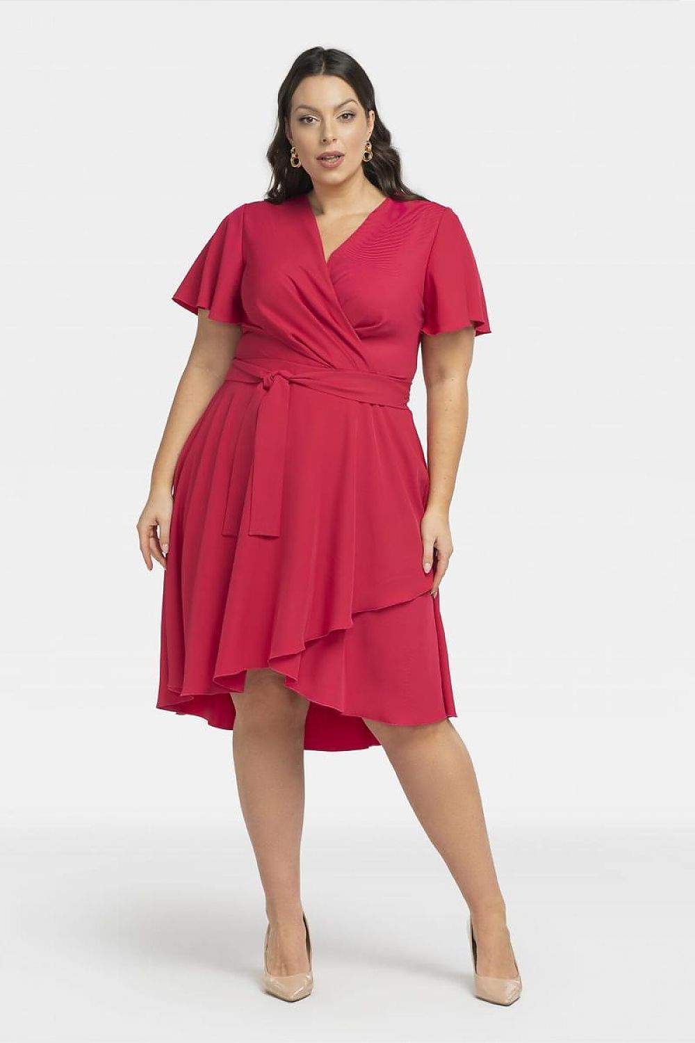 Plus size dress model 196888