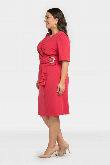 Plus size dress model 196890