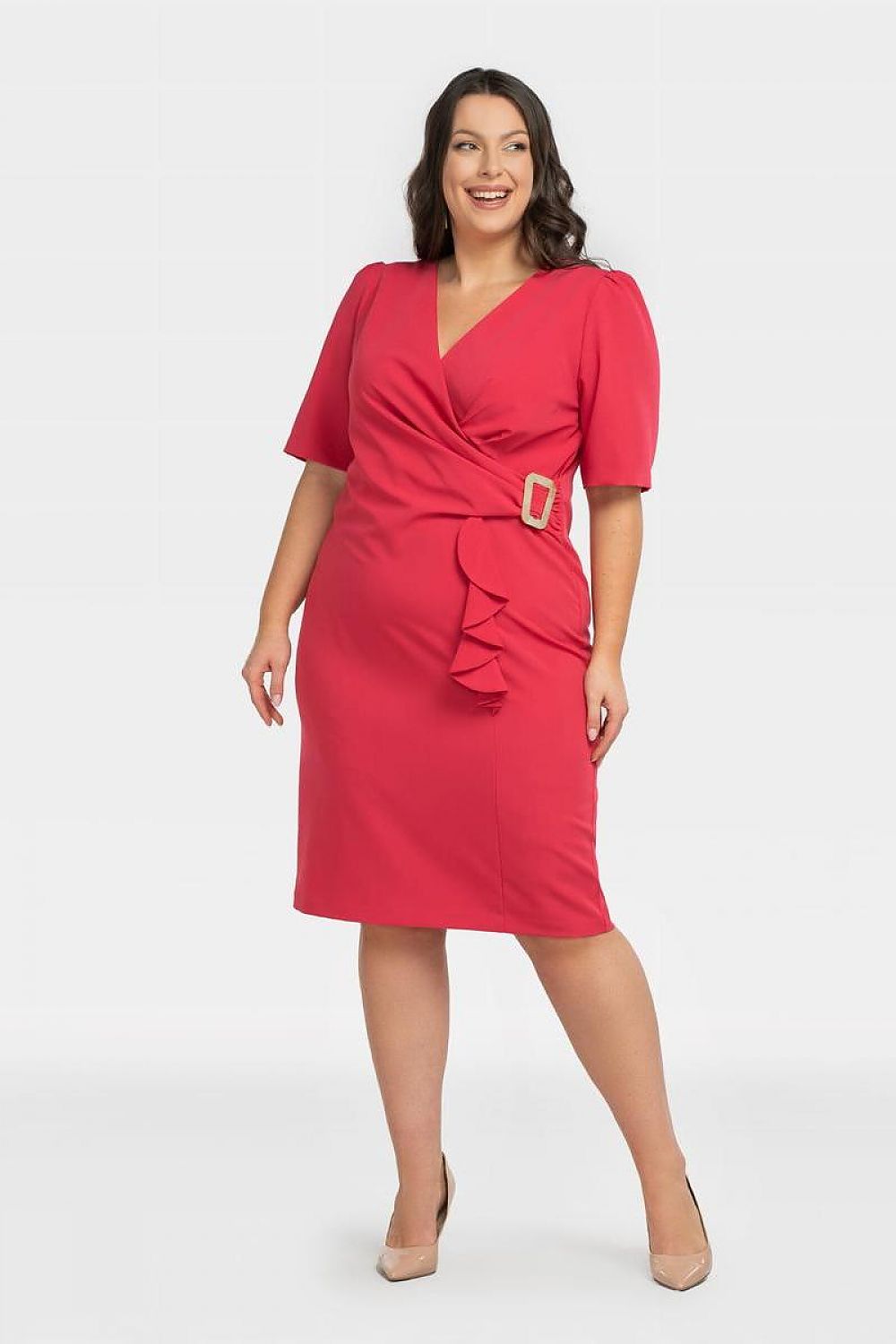 Plus size dress model 196890