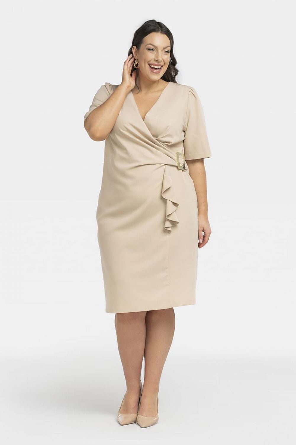 Plus size dress model 196891